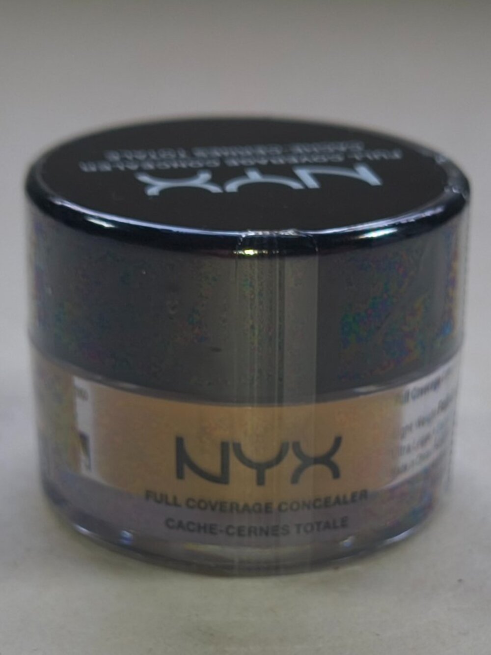 New! NYX Concealer 7 Grams Golden Jar Factory Sealed